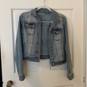 Aeropostale Denim Jacket - Small, Light Blue